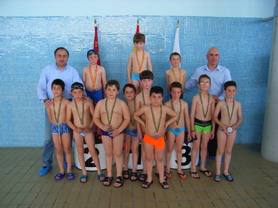 UN TOTAL DE 120 NIÑOS PARTICIPARON EN EL “I ENCUENTRO DE NATACIÓN TOTANA-ALHAMA” CELEBRADO EN LA PISCINA CUBIERTA MUNICIPAL, Foto 5