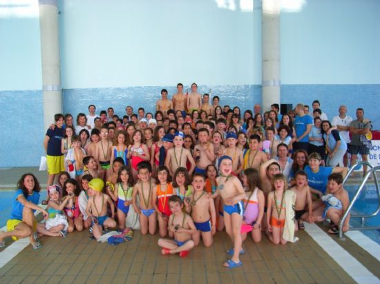 UN TOTAL DE 120 NIÑOS PARTICIPARON EN EL “I ENCUENTRO DE NATACIÓN TOTANA-ALHAMA” CELEBRADO EN LA PISCINA CUBIERTA MUNICIPAL, Foto 9