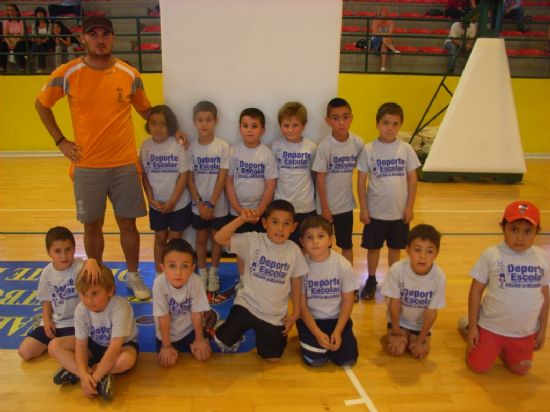 LA CONCEJALIA DE DEPORTES ORGANIZÓ UNA JORNADA DE BALONCESTO PREBENJAMIN EN EL PABELLON DE DEPORTES Y EN LA SALA ESCOLAR, ENMARCADO EN EL PROGRAMA DE DEPORTE ESCOLAR (2008), Foto 1