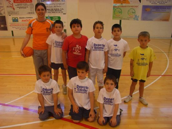 LA CONCEJALIA DE DEPORTES ORGANIZÓ UNA JORNADA DE BALONCESTO PREBENJAMIN EN EL PABELLON DE DEPORTES Y EN LA SALA ESCOLAR, ENMARCADO EN EL PROGRAMA DE DEPORTE ESCOLAR (2008), Foto 2