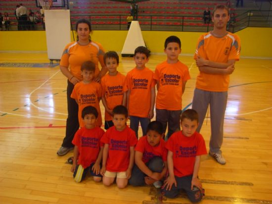 LA CONCEJALIA DE DEPORTES ORGANIZÓ UNA JORNADA DE BALONCESTO PREBENJAMIN EN EL PABELLON DE DEPORTES Y EN LA SALA ESCOLAR, ENMARCADO EN EL PROGRAMA DE DEPORTE ESCOLAR (2008), Foto 5