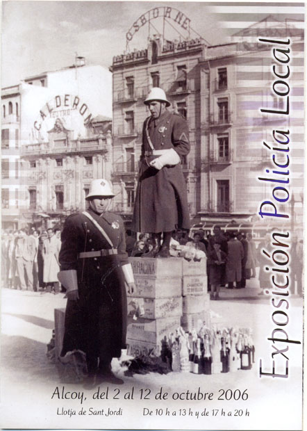 EL MUSEO DE LA POLICÍA LOCAL DE TOTANA COLABORA EN LA ORGANIZACIÓN DE UNA MUESTRA SOBRE MATERIAL POLICIAL COINCIDIENDO CON EL 750 ANIVERSARIO DE LA CIUDAD DE ALCOY (ALICANTE), Foto 1