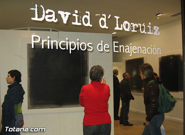 David d´Loruiz inauguó su primera muestra individual en Murcia bajo el título de Principios de Enajenación, Foto 1