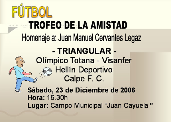 AGENDA DEPORTIVA (22/12/2006), Foto 2