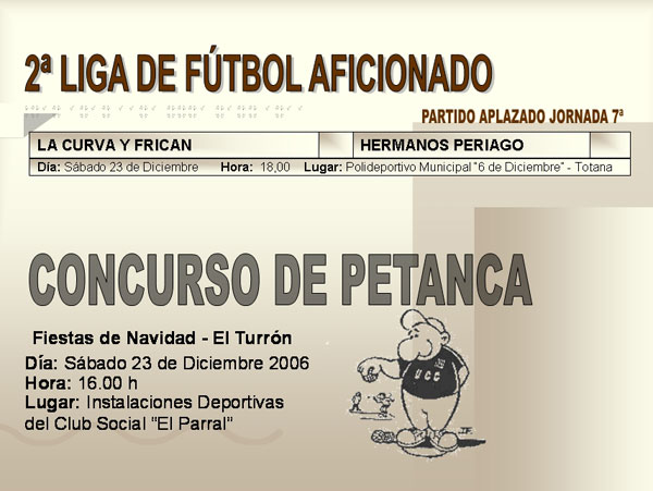 AGENDA DEPORTIVA (22/12/2006), Foto 4