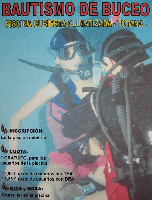 LA CONCEJALÍA DE DEPORTES PONE EN MARCHA CURSOS DE BUCEO QUE SE IMPARTÍRÁN HASTA FINALES DE MAYO, Foto 3