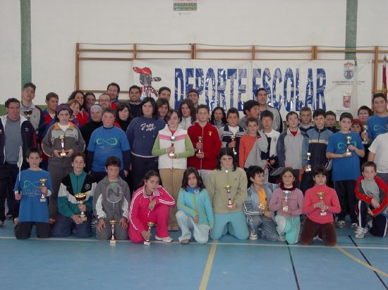 MÁS 120 ESCOLARES PARTICIPAN EN EL TORNEO ESCOLAR DE BADMINTON DE DEPORTE ESCOLAR, ORGANIZADO POR LA CONCEJALIA DE DEPORTES   , Foto 1