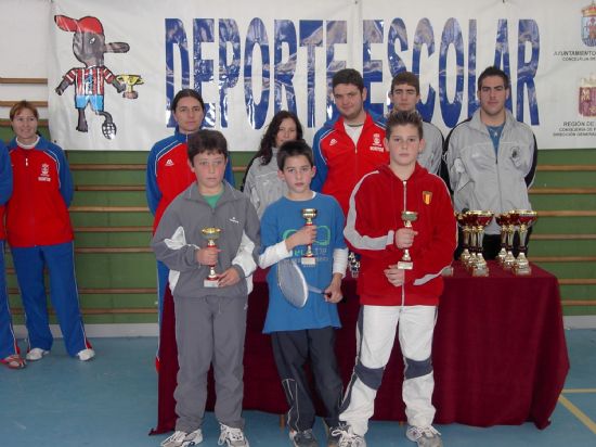 MÁS 120 ESCOLARES PARTICIPAN EN EL TORNEO ESCOLAR DE BADMINTON DE DEPORTE ESCOLAR, ORGANIZADO POR LA CONCEJALIA DE DEPORTES   , Foto 3