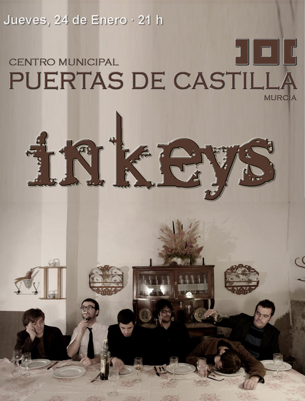 EL GRUPO TOTANERO INKEYS EN EL CICLO MUSICAL CONOCE TU ESCENA DEL CENTRO MUNICIPAL PUERTAS DE CASTILLA (MURCIA), Foto 1