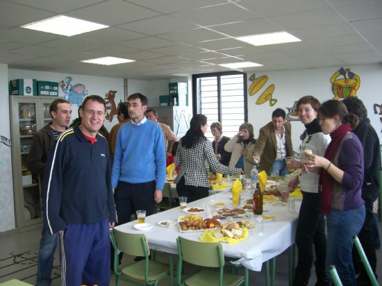 SE INAUGURA LA BIBLOTECA ESCOLAR DEL COLEGIO GUADALENTÍN EN LA PEDANÍA DEL PARETÓN, Foto 1