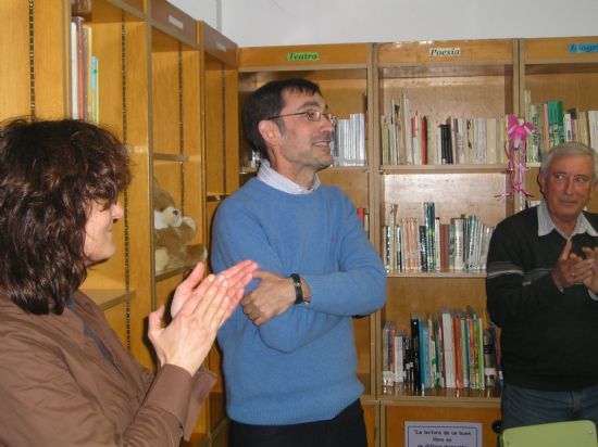 SE INAUGURA LA BIBLOTECA ESCOLAR DEL COLEGIO GUADALENTÍN EN LA PEDANÍA DEL PARETÓN, Foto 3