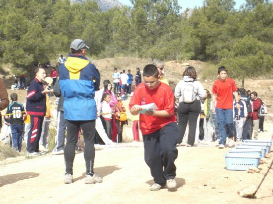 LA SEGUNDA JORNADA DEL CAMPEONATO REGIONAL ESCOLAR DE ORIENTACIÓN, QUE SE DESARROLLÓ EN LA SIERRA DE LA MUELA DE ALHAMA, CONTÓ CON LA PARTICIPACIÓN DE 20 ESCOLARES DE TOTANA (2008), Foto 4