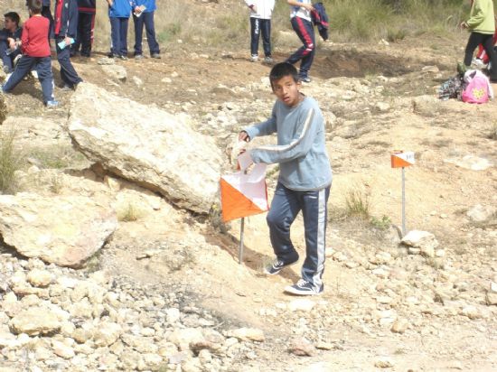 LA SEGUNDA JORNADA DEL CAMPEONATO REGIONAL ESCOLAR DE ORIENTACIÓN, QUE SE DESARROLLÓ EN LA SIERRA DE LA MUELA DE ALHAMA, CONTÓ CON LA PARTICIPACIÓN DE 20 ESCOLARES DE TOTANA (2008), Foto 5