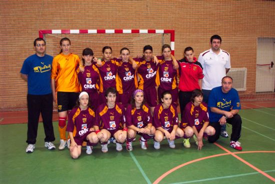ANA JOSÉ MUÑOZ GARCÍA, JUGADORA DEL C.F.S. CAPUCHINOS SE PROCLAMA TERCERA EN EL TORNEO FEMENINO QUE LA SELECCIÓN MURCIANA SUB 17 HA DISPUTADO EN MADRID, Foto 1