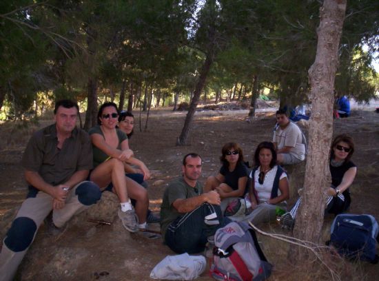 EL PROGRAMA DE SENDERISMO DE LA CONCEJALÍA DE DEPORTES SE INICIÓ APROVECHANDO LA PEREGRINACIÓN A MAZARRÓN CON MOTIVO DE SU AÑO JUBILAR, Foto 3