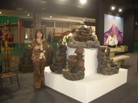 ARTESANOS DE TOTANA PRESENTAN SUS NUEVAS TENDENCIAS EN JARDINERÍA EN LA XXXVI EDICIÓN DE IBERFLORA CELEBRADA EN VALENCIA, Foto 2