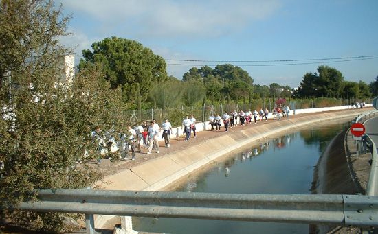 MÁS DE 200 PERSONAS PARTICIPARON EN LA CAMINATA POPULAR QUE RECORRIÓ DIFERENTES PARAJES EXTRARRADIO TOTANA  , Foto 6