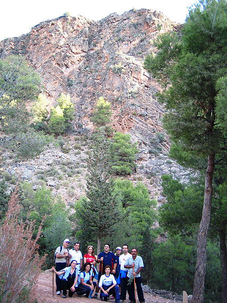 LA PEÑA LA ZAPATILLA REALIZA LA RUTA DEL BARRANCO DE LA SISQUILLA, Foto 2