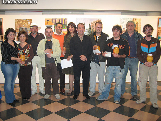 MÁS DE MEDIO CENTENAR DE PINTORES PARTICIPAN EN EL II CONCURSO DE PINTURA AL AIRE LIBRE “RINCONES DE TOTANA 2007”, Foto 1