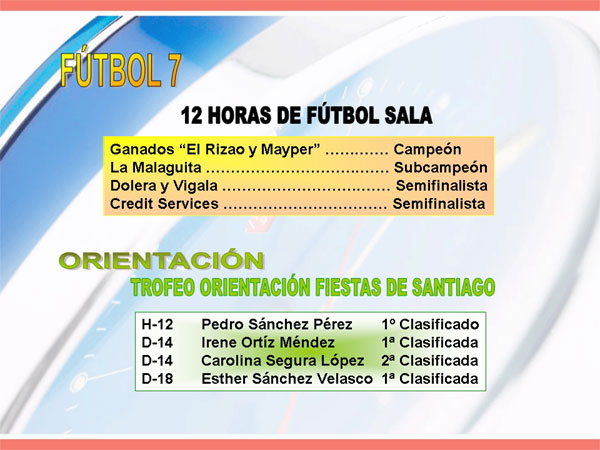 RESULTADOS DEPORTIVOS (24/07/2006), Foto 2