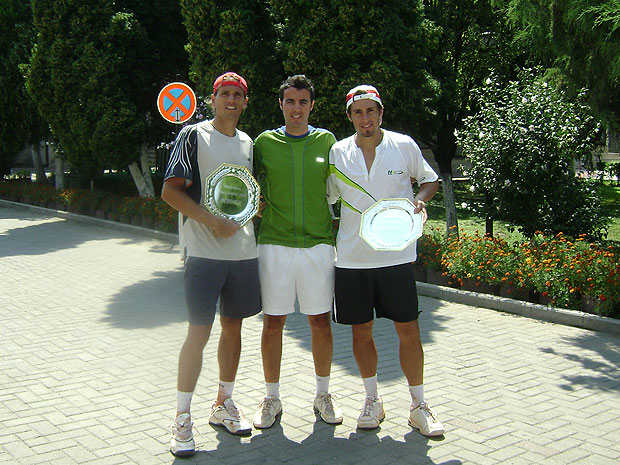 Primer título como entrenador ATP para el totanero Pedro Cánovas en Timisoara  (Rumanía), Foto 5
