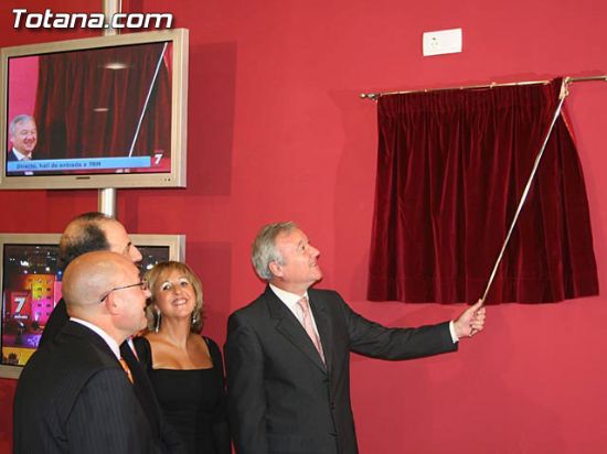 SE INAUGURA OFICIALMENTE LA NUEVA TELEVISIÓN AUTONÓMICA DE LA REGIÓN DE MURCIA LA 7, Foto 1