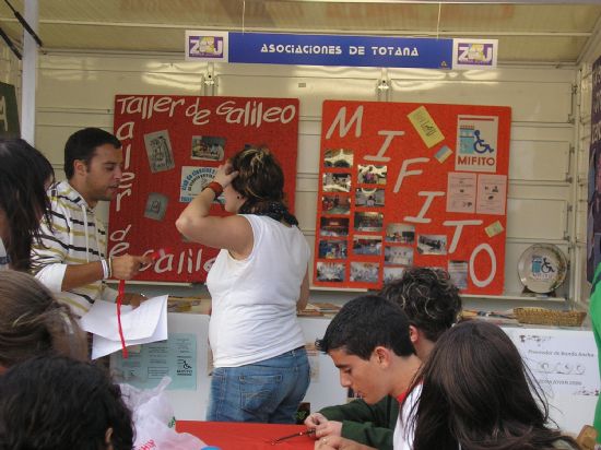 ASOCIACIONES JUVENILES DE TOTANA PARTICIPAN EN LA VII FERIA REGIONAL DE PARTICIPACIÓN JUVENIL ZONA JOVEN QUE SE CELEBRÓ EN CARTAGENA, Foto 3