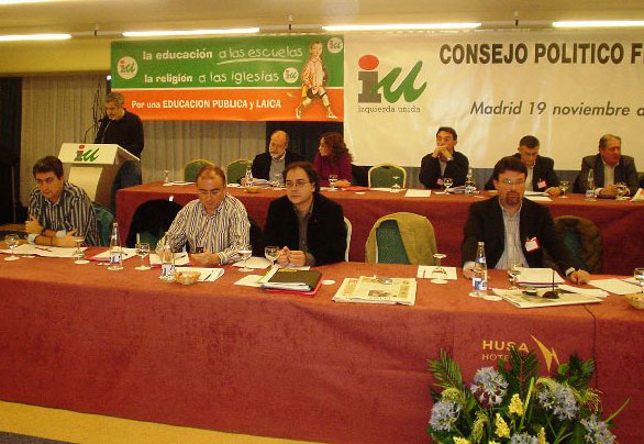 PEDRO MARTÍNEZ GÓMEZ, NUEVO MIEMBRO DEL CONSEJO POLÍTICO FEDERAL DE IZQUIERDA UNIDA, Foto 2