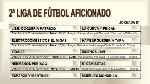 AGENDA DEPORTIVA (24/11/2006), Foto 9