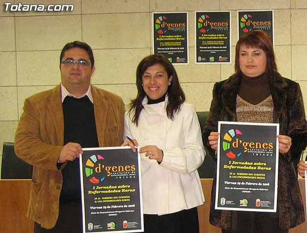 LAS CONCEJALÍAS DE SANIDAD Y PARTICIPACIÓN CIUDADANA Y LA ASOCIACIÓN “D´GENES” ORGANIZAN LAS “I JORNADAS SOBRE ENFERMEDADES RARAS” QUE SE CELEBRARÁN EL VIERNES 29 DE FEBRERO EN LA SALA DE EXPOSICIONES “GREGORIO CEBRIÁN”, Foto 2