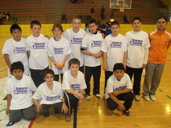 UN TOTAL DE SIETE EQUIPOS DE TOTANA PARTICIPAN EN LA FASE INTERMUNICIPAL DEL CAMPEONATO REGIONAL ESCOLAR POR CENTROS DE ENSEÑANZA, ORGANIZADO POR LA DIRECCION GENERAL DE DEPORTES DE LA REGION DE MURCIA, Foto 1