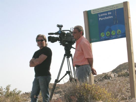 LA PLAYA MAZARRONERA DE PERCHELES PROTAGONISTA DE UNA GRABACIÓN DE TVE , Foto 6