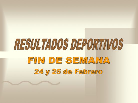 RESULTADOS DEPORTIVOS (26/02/2007), Foto 1 RESULTADOS DEPORTIVOS (26/02/2007), Foto 1