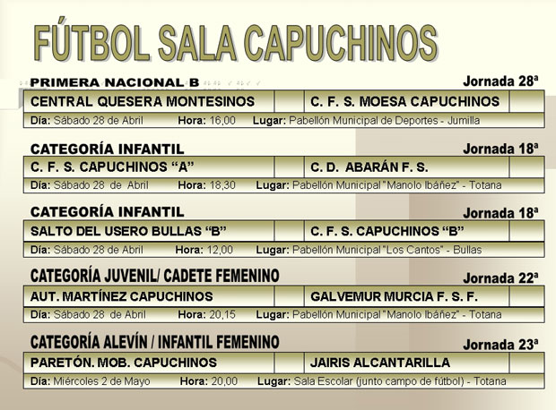 AGENDA DEPORTIVA (28/04/2007), Foto 3