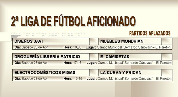 AGENDA DEPORTIVA (28/04/2007), Foto 7