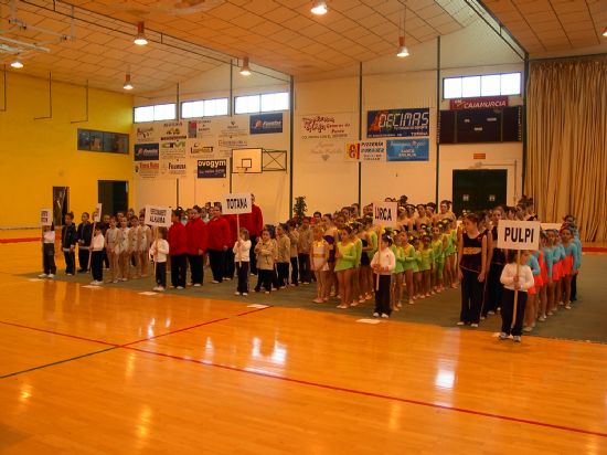 GRAN AMBIENTE EN EL PABELLÓN DE DEPORTES CON LA COMPETICIÓN INTERESCUELAS DE GIMNASIA RÍTMICA, Foto 4