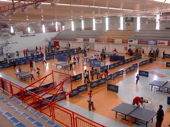 LA CONCEJALÍA DE DEPORTES DESPLAZÓ EL PASADO SÁBADO 25 DE FEBRERO A CUATRO ESCOLARES DE TOTANA AL CAMPEONATO REGIONAL ESCOLAR DE TENIS DE MESA, QUE TUVO LUGAR EN SAN JAVIER, Foto 2