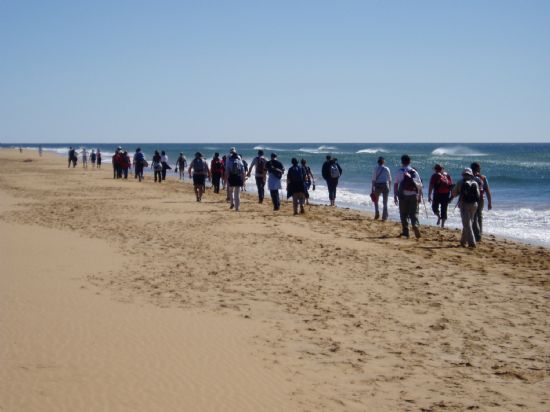 LA CONCEJALÍA DE DEPORTES CONTINÚA CON SU PROGRAMA DE SENDERISMO Y ORGANIZA UNA JORNADA DE ESPECIAL BELLEZA POR EL PARQUE NATURAL DE CABO DE GATA, Foto 2