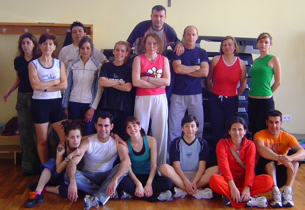 LA SALA POLIVALENTE DE LA PISCINA CUBIERTA ACOGE UN SEMINARIO DE AERÓBIC Y STEP, CON LA PARTICIPACIÓN DE 15 PERSONAS , Foto 1