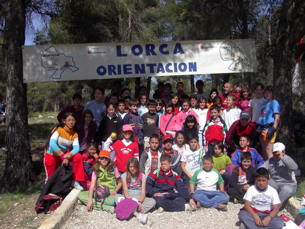 LA CONCEJALÍA DE DEPORTES Y EL CLUB DE ORIENTACION TOTANA DESPLAZAN A 56 ESCOLARES DE TOTANA AL CAMPEONATO REGIONAL ESCOLAR DE ORIENTACIÓN EN LORCA, Foto 3
