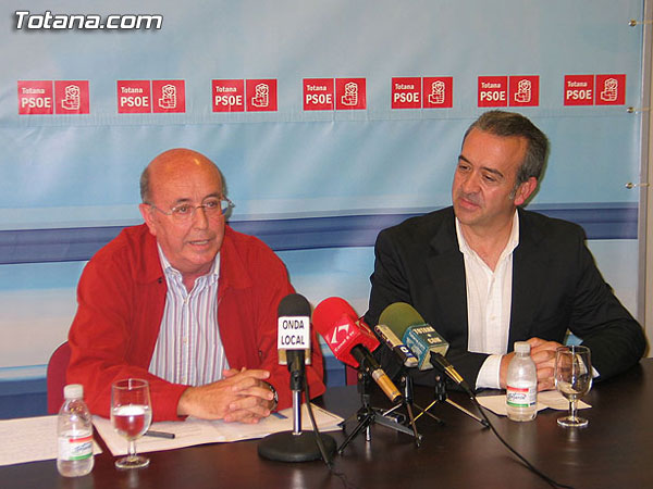 EL PSOE ACUSA AL CONSEJERO BASCUÑANA DE MENTIR EN EL TEMA DE LAS OBRAS DE LAS AUTOVIAS DE TOTANA Y ALHAMA, Foto 2