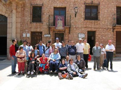 CENTRO OCUPACIONAL “JOSÉ MOYÁ TRILLA” ORGANIZA UNA CHARLA SOBRE LA HISTORIA DE TOTANA Y ACTIVIDADES EN LA SANTA , Foto 1