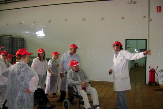 LOS USUARIOS DEL SERVICIO DE ESTANCIAS DIURNAS PARA ENFERMOS DE ALZHEIMER (SEDA) VISITAN LA COOPERATIVA COATO DENTRO DE SU PROGRAMA CULTURAL (2008), Foto 3