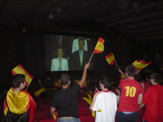 SE TRANSMITIRÁ LA FINAL DE LA EUROCOPA ENTRE ESPAÑA Y ALEMANIA A TRAVÉS DE UNA PANTALLA GIGANTE EN EL CINE VELASCO, Foto 1