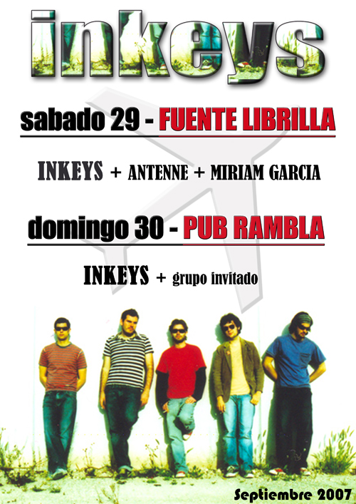 INKEYS POR PARTIDA DOBLE ESTE FIN DE SEMANA, Foto 1