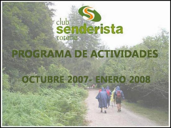 ACTIVIDADES CLUB SENDERISTA DE TOTANA, Foto 1
