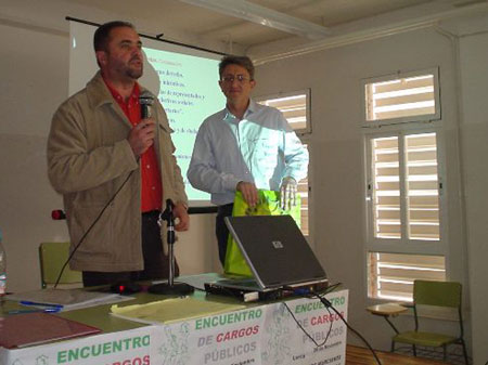 DOSCIENTOS ASISTENTES EN LORCA AL ENCUENTRO DE CARGOS PÚBLICOS DE IU, Foto 1