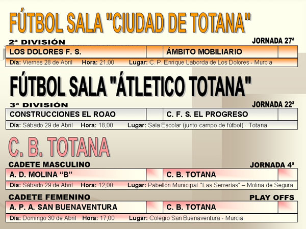 AGENDA DEPORTIVA (2006), Foto 5