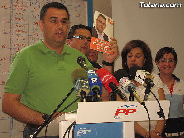 EL PARTIDO POPULAR HACE UNA VALORACIÓN MUY POSITIVA DE LA CAMPAÑA Y LOS RESULTADOS ELECTORALES TRAS OBTENER LOS “MEJORES RESULTADOS EN LA HISTORIA” DEL MUNICIPIO, Foto 2