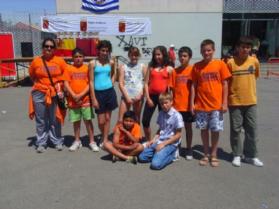 UN TOTAL DE 16 ESCOLARES DE LOS COLEGIOS “TIERNO GALVÁN” Y “REINA SOFÍA” PARTICIPAN EN LA FINAL REGIONAL ESCOLAR DE TRIATLÓN, CELEBRADA EN JUMILLA, Foto 1